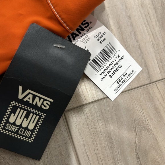Vans x Juju swim/surf trunks size 34 - Picture 2 of 3